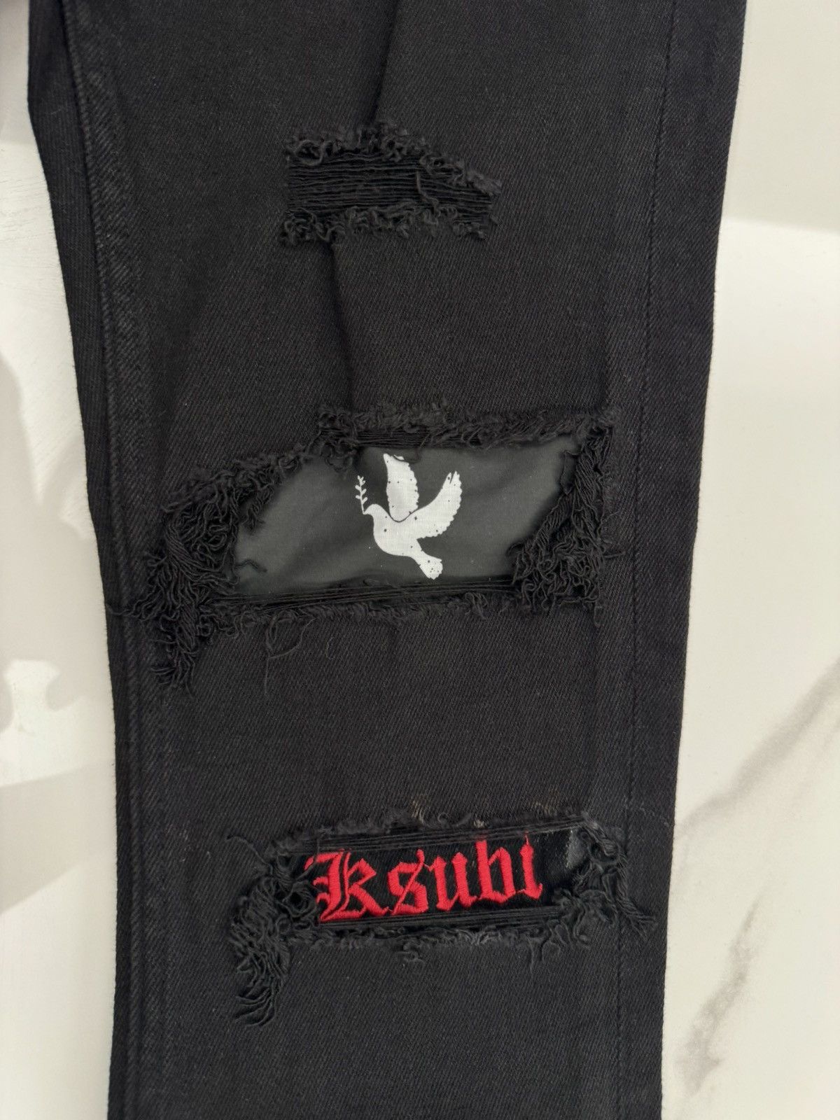 Ksubi × Trippie Redd *UNRELEASED! Van Winkle 1400 skinny fit jeans Size US 31 - 8 Thumbnail