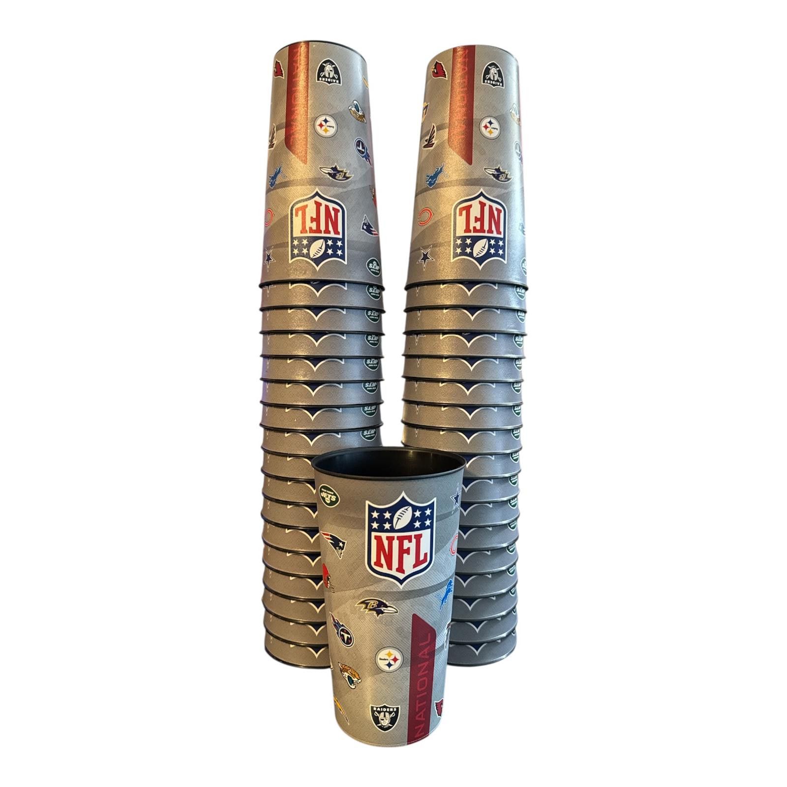 NFL NFL Themed Plastic Party Cups Set of 35 | Grailed