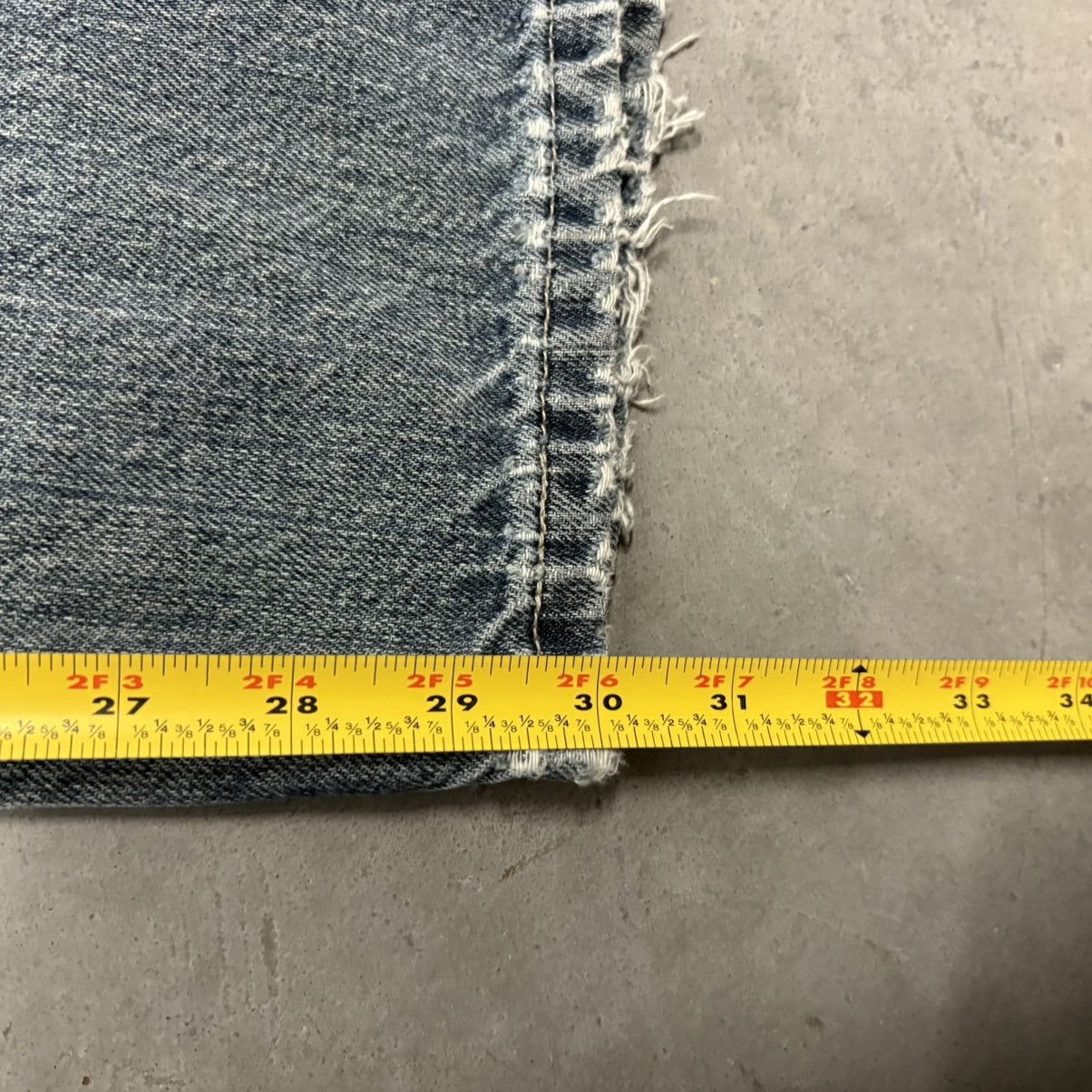 Lee Vintage 90s Lee Carpenter Jeans Baggy Skater Grunge Faded Size US 33 - 9 Thumbnail
