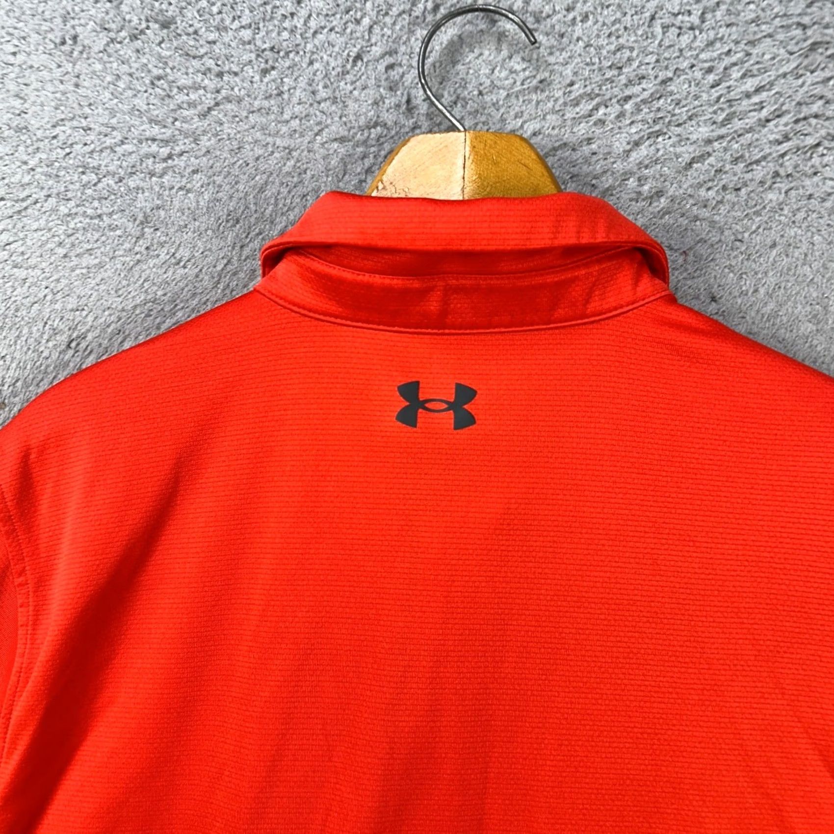 Under Armour Under Armour Golf Polo Shirt Mens XL Orange Short Sleeve Athletic Logo Rugby Polo Size US XL / EU 56 / 4 - 7 Thumbnail