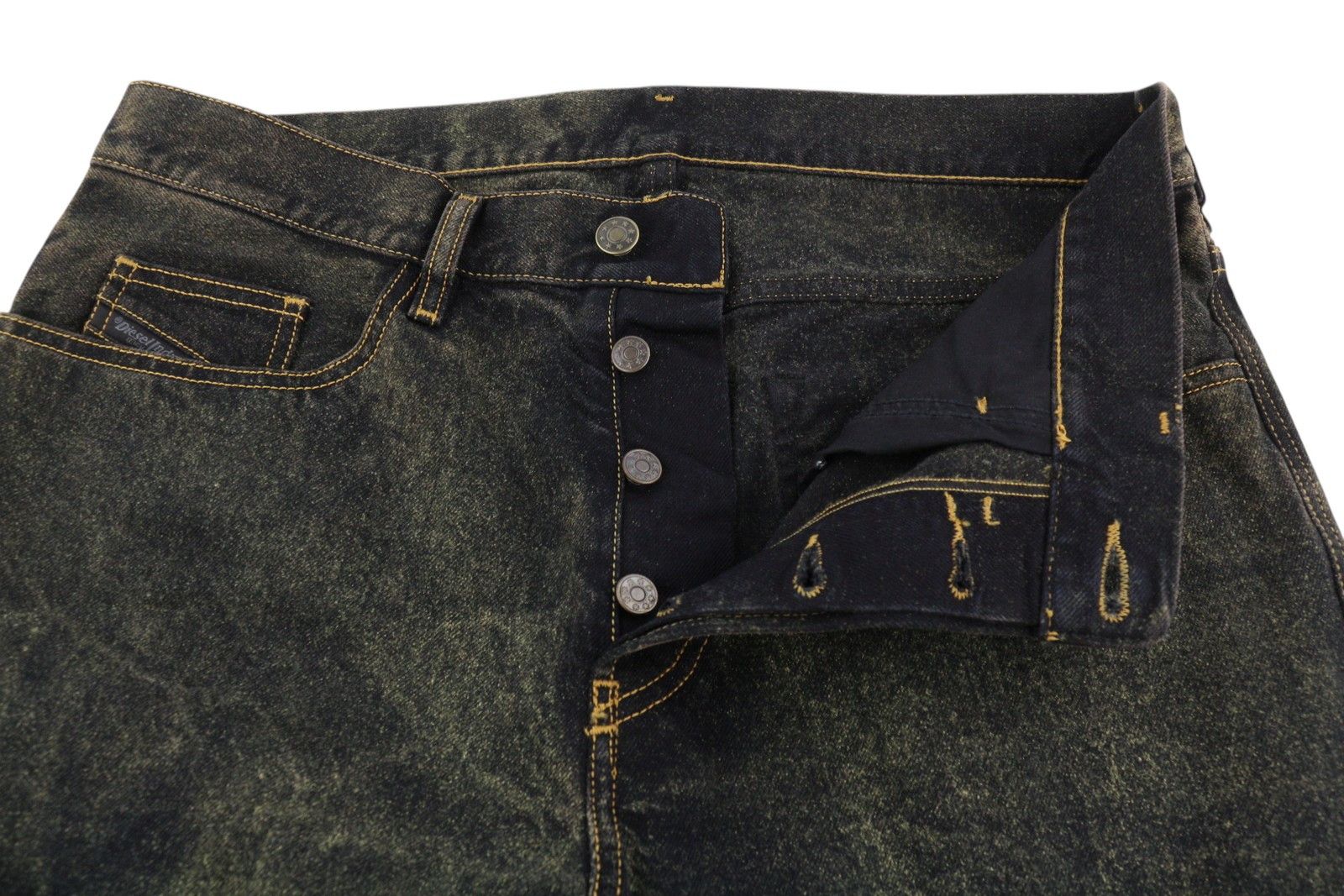 Diesel JIFER 084WE W32/L32 Black Faded Tapered Jeans 89129 Size US 32 / EU 48 - 5 Thumbnail