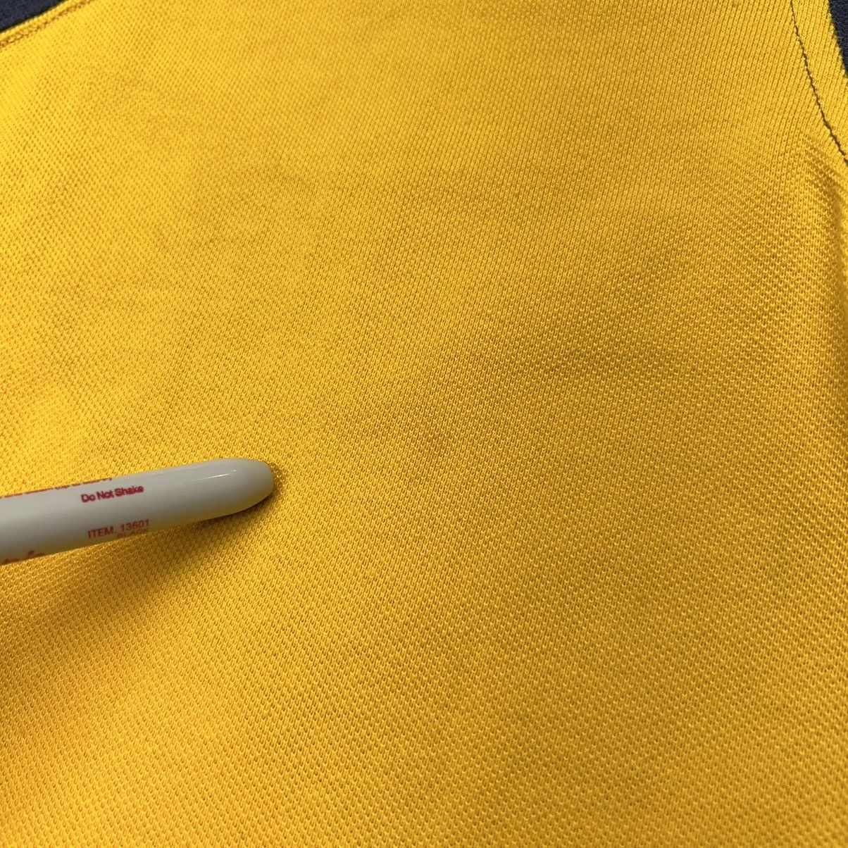 Tommy Hilfiger Tommy Hilfiger Polo Blue Yellow Custom Fit White Golf Flag Size US L / EU 52-54 / 3 - 16 Thumbnail