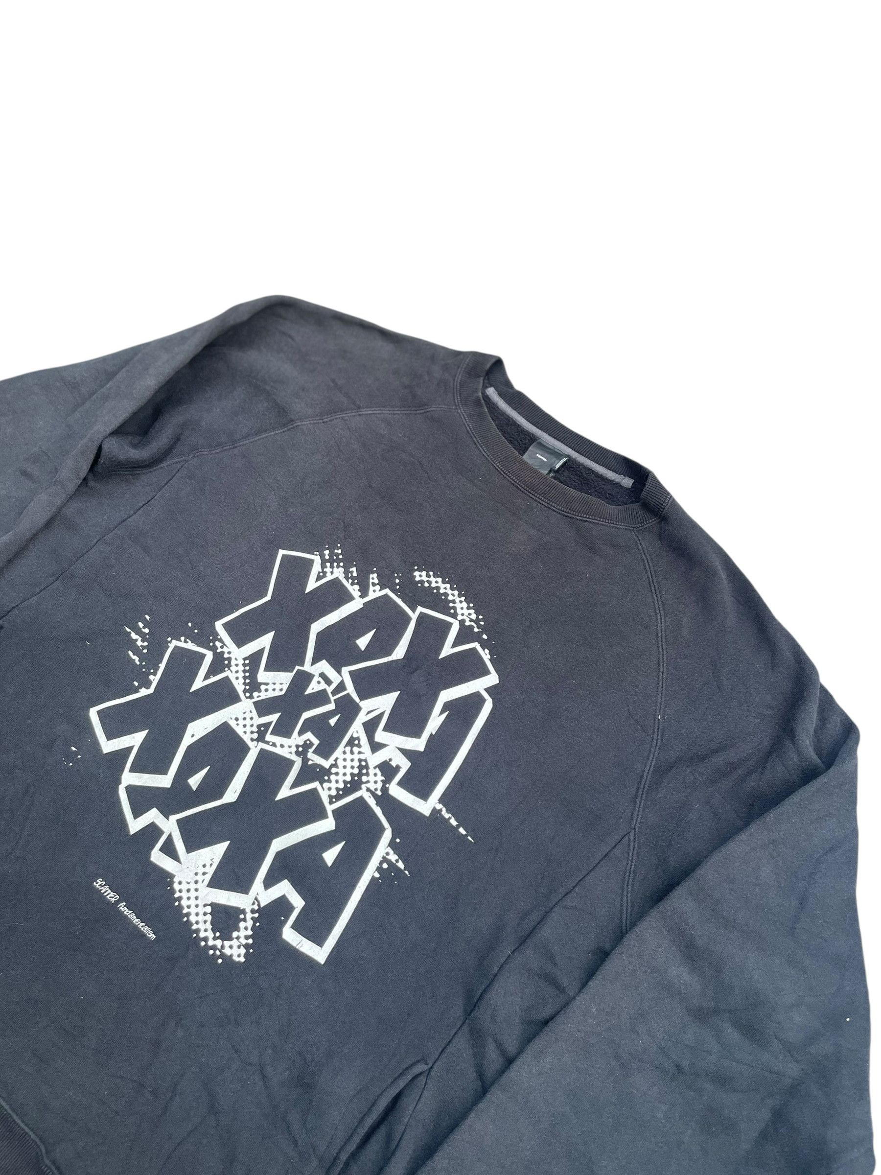 Japanese Brand Scanner Fundamentalism Sweatshirt Size US XL / EU 56 / 4 - 3 Thumbnail