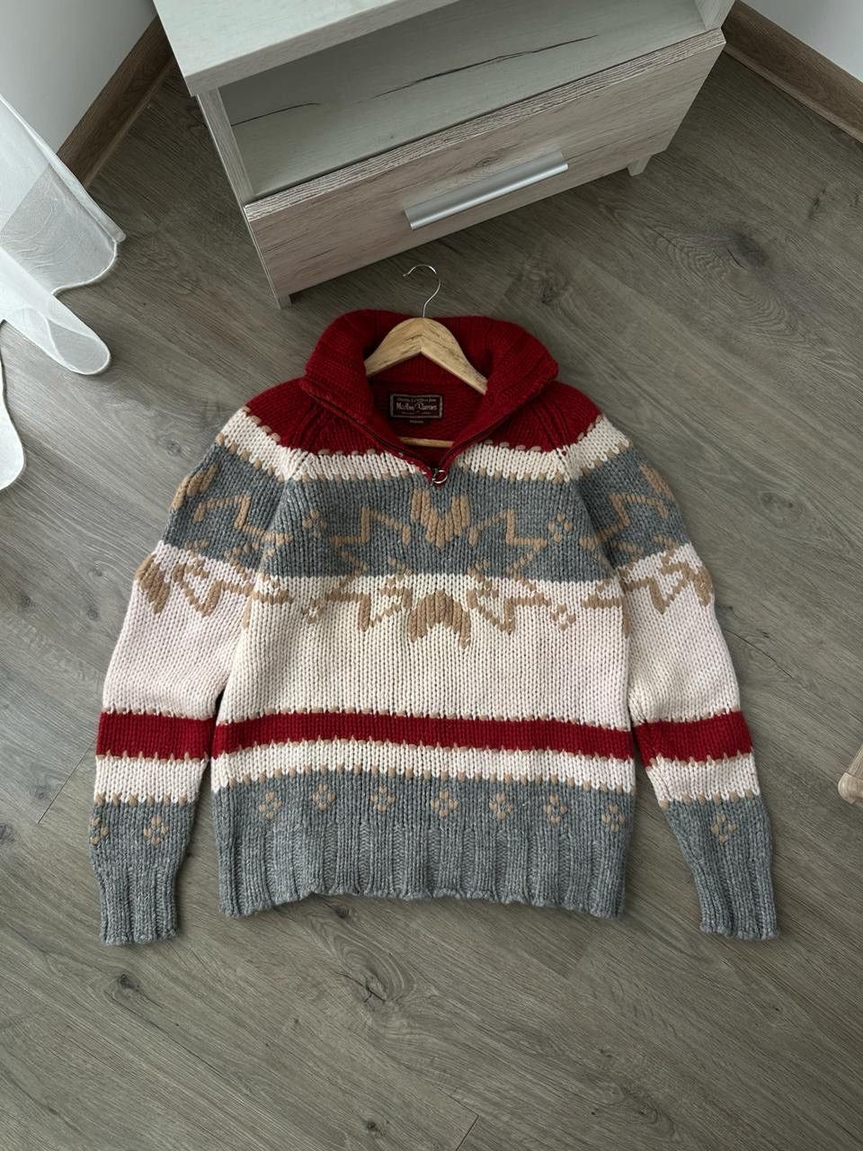 Marlboro Classics × Vintage Vintage Marlboro Classics Wool Knit Sweater Size US M / EU 48-50 / 2 - 1 Thumbnail