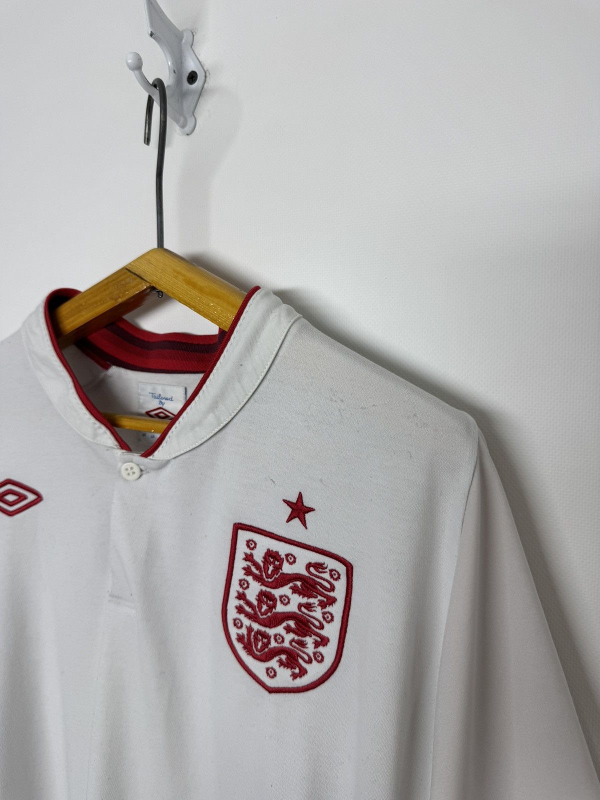 Umbro Vintage Y2k Umbro England 2012 Soccer Jersey Football Size US M / EU 48-50 / 2 - 8 Thumbnail