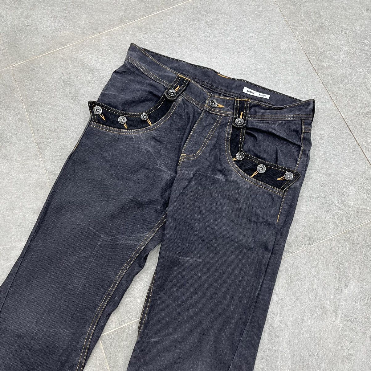 Japanese Brand Semantic Design Spiral Cut Jeans Size US 32 / EU 48 - 3 Thumbnail