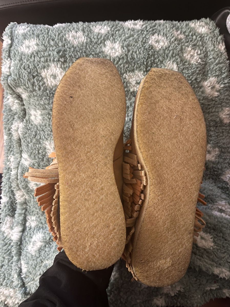 Clarks × Designer × Ronnie Fieg Clarks x Ronnie Fieg Fringle Moccasin Moc Indian mule clog Size US 11 / EU 44 - 8 Thumbnail