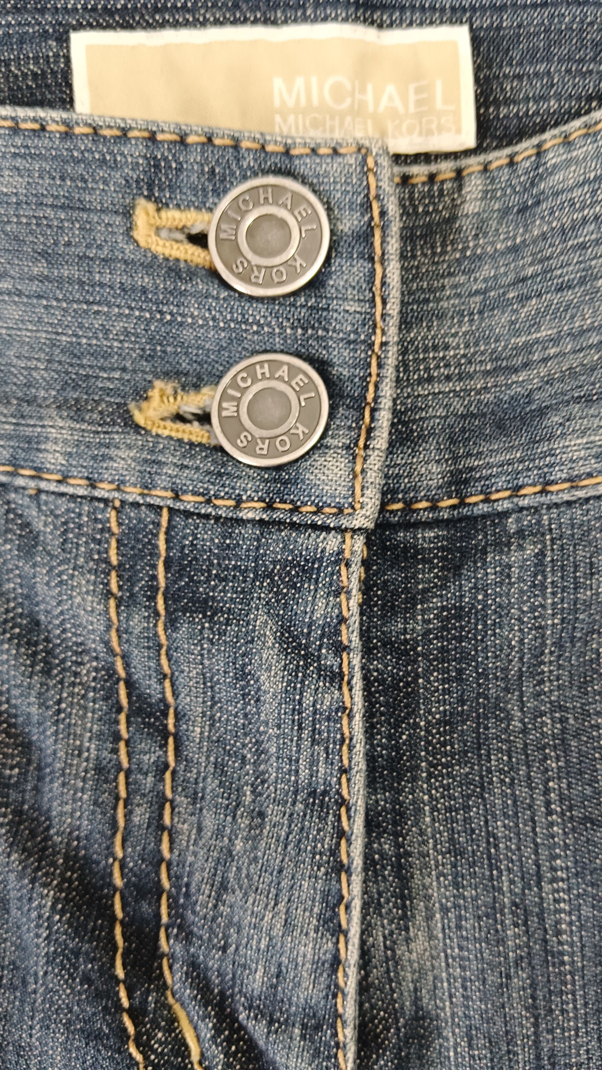 Michael Kors Michael Kors Studded Flared Denim Size 27" / US 4 / IT 40 - 10 Thumbnail