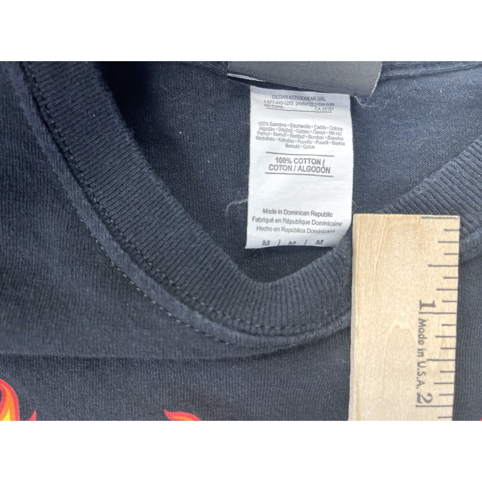 Thrasher VINTAGE Thrasher Shirt Men M Black Skate Logo Distressed Retro T-Shirt Popular 90s Womens? Size US M / EU 48-50 / 2 - 5 Thumbnail