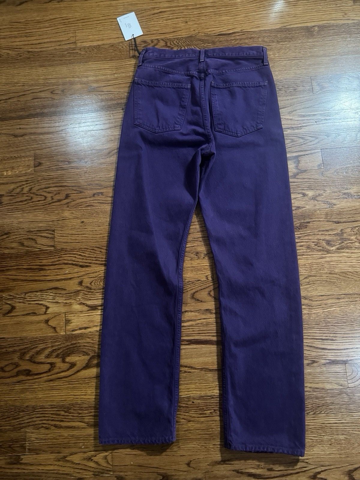 Agolde NWT Women’s AGOLDE 90s Jean 32” Blue Violet Jeans Size 27 Size 27" / US 4 / IT 40 - 3 Thumbnail