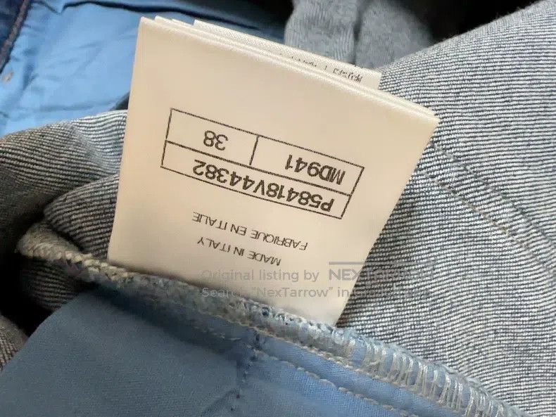 Chanel Chanel Diamond check jeans Size 25" / US 0 / IT 36 - 8 Thumbnail