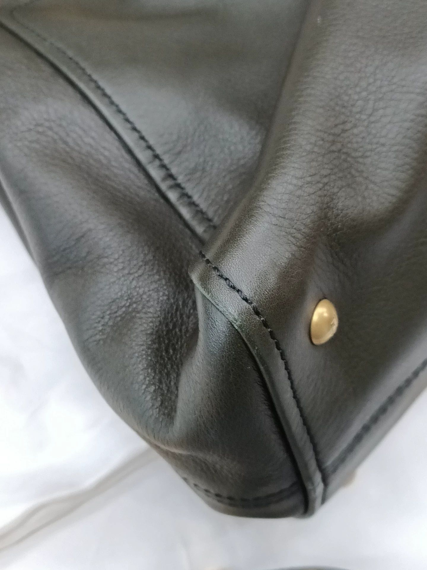 Fendi Fendi Green Gold Hardware Handbag 38x30-42 Dust Bag Strap Size ONE SIZE - 6 Thumbnail