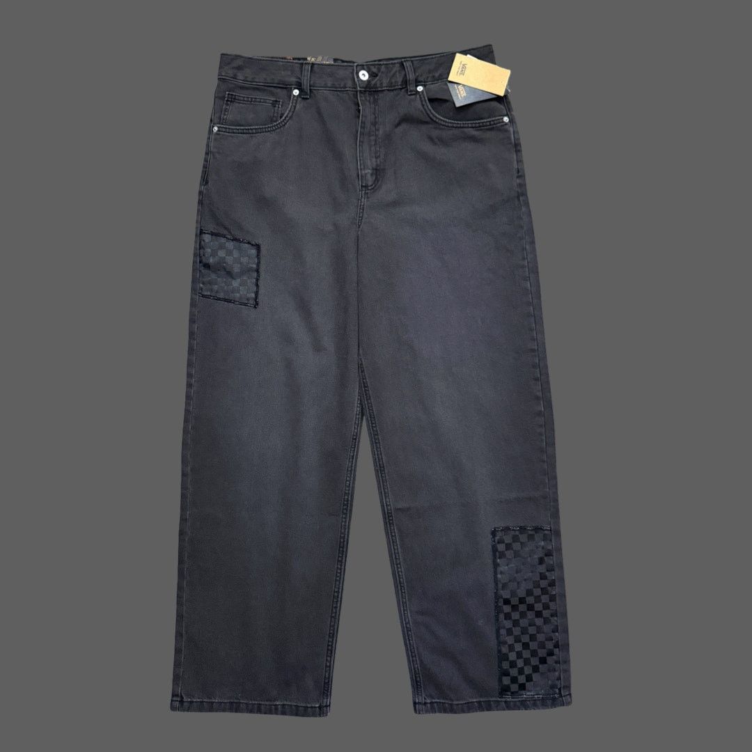 Vans Vans Sirelle Patchwork Puddle Pants Black NWT Size 32 Size 32" / US 10 / IT 46 - 1 Thumbnail