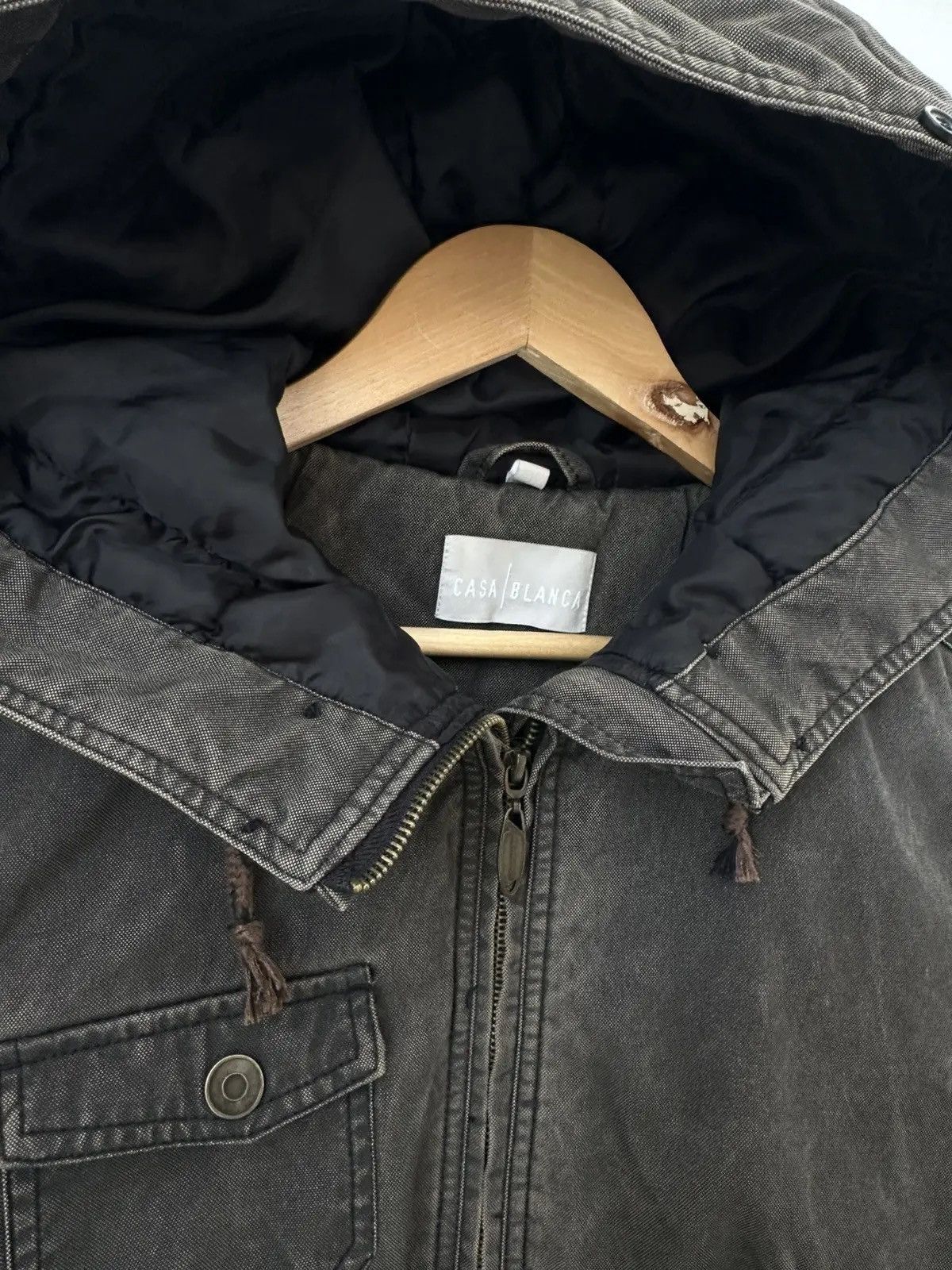 Casablanca Vintage Japanese Casa/Blanca Multi Pocket Faded Jacket Y2K Size US M / EU 48-50 / 2 - 9 Thumbnail