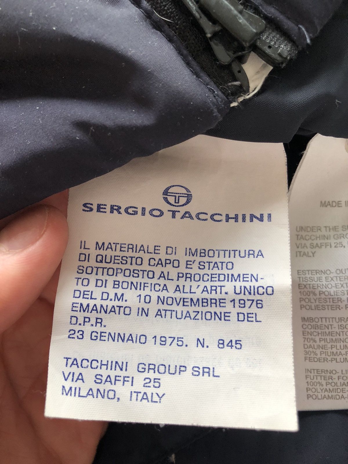 Sergio Tacchini × Vintage SERGIO TACCHINI VINTAGE QUALITY SPORT WARM WINTER JACKET Size US M / EU 48-50 / 2 - 5 Thumbnail