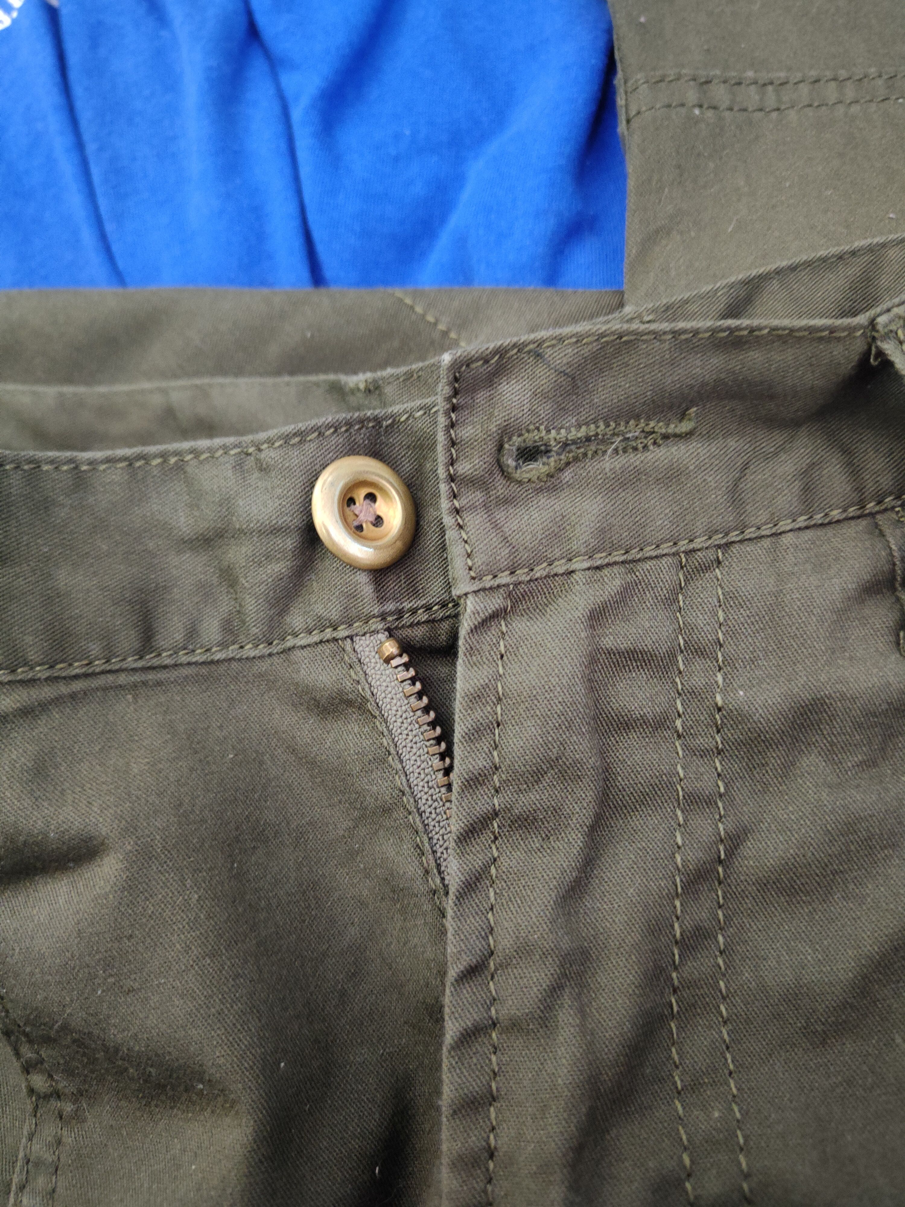Japanese Brand DL TK Olive Multipocket utility Tactical Cargo Pants #089 Size US 30 / EU 46 - 14 Thumbnail