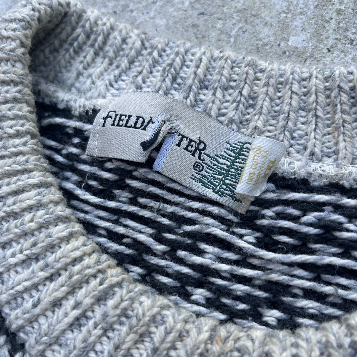 Fieldmaster Vintage Fieldmaster Heavy Knit Nordic Sweater Size US XXL / EU 58 / 5 - 5 Thumbnail
