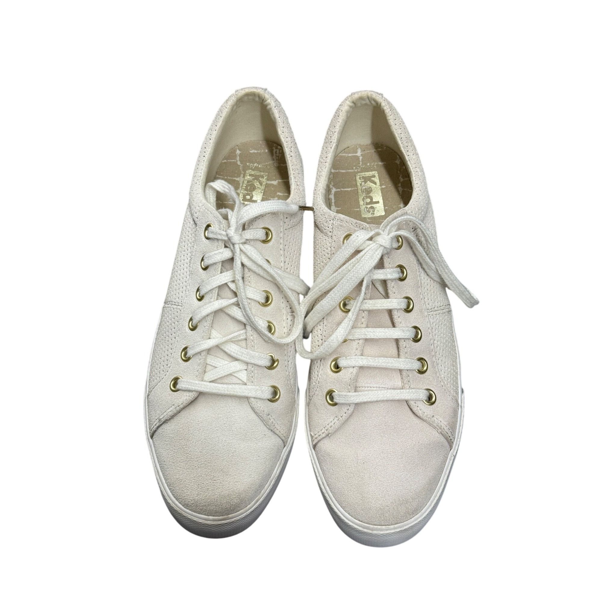 Keds Keds Jump Kick Duo Perf Suede Lace Up Shoes size 10 Brushed Size US 10 / IT 40 - 1 Thumbnail