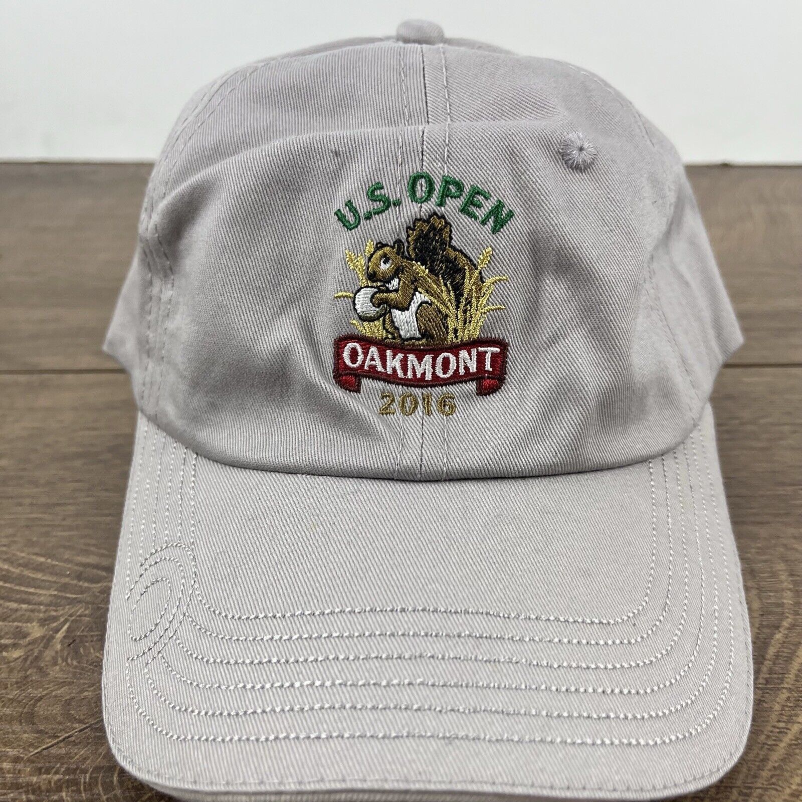 Other US Open Oakmont Hat 2016 Golf Hat Gray Hat Adjustable Hat Gr Size ONE SIZE - 6 Thumbnail