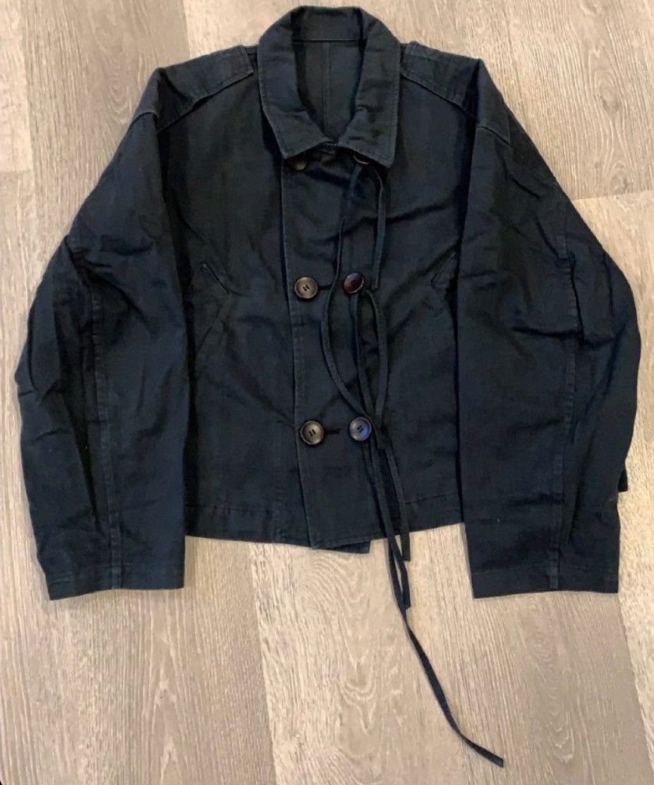Y's × Yohji Yamamoto 1980’s Y’s Rope Cropped Jacket Size US M / EU 48-50 / 2 - 3 Thumbnail