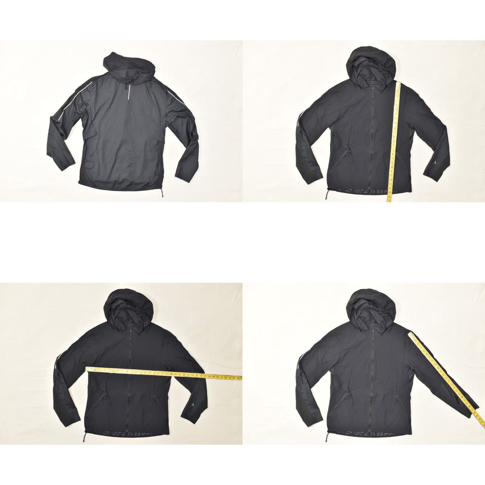 Lululemon Lululemon Jacket Mens Full Zip Hooded Windbreaker Black L Size US L / EU 52-54 / 3 - 8 Thumbnail