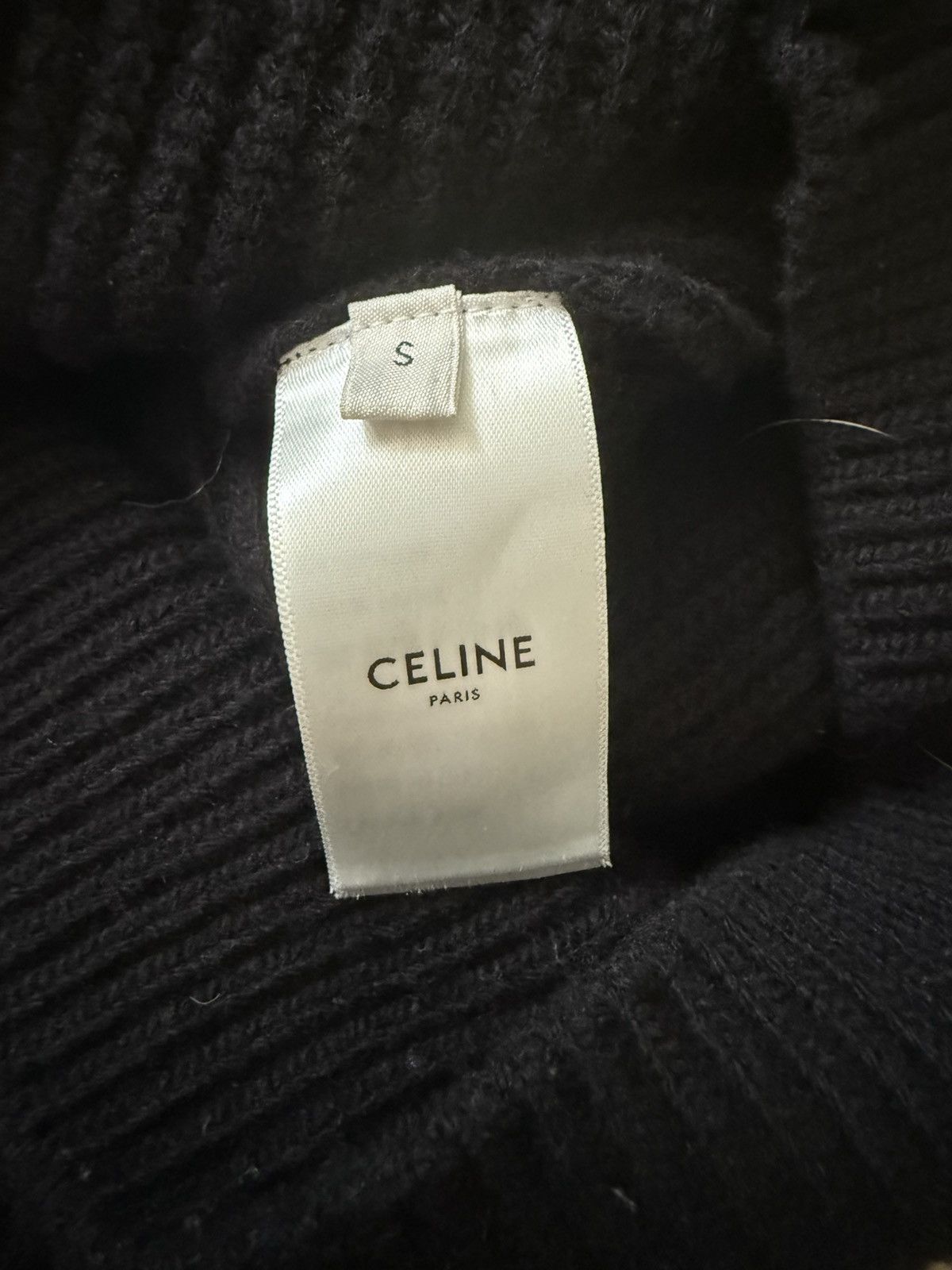 Celine Celine Knitwear Logo Sweater Size US S / EU 44-46 / 1 - 5 Thumbnail