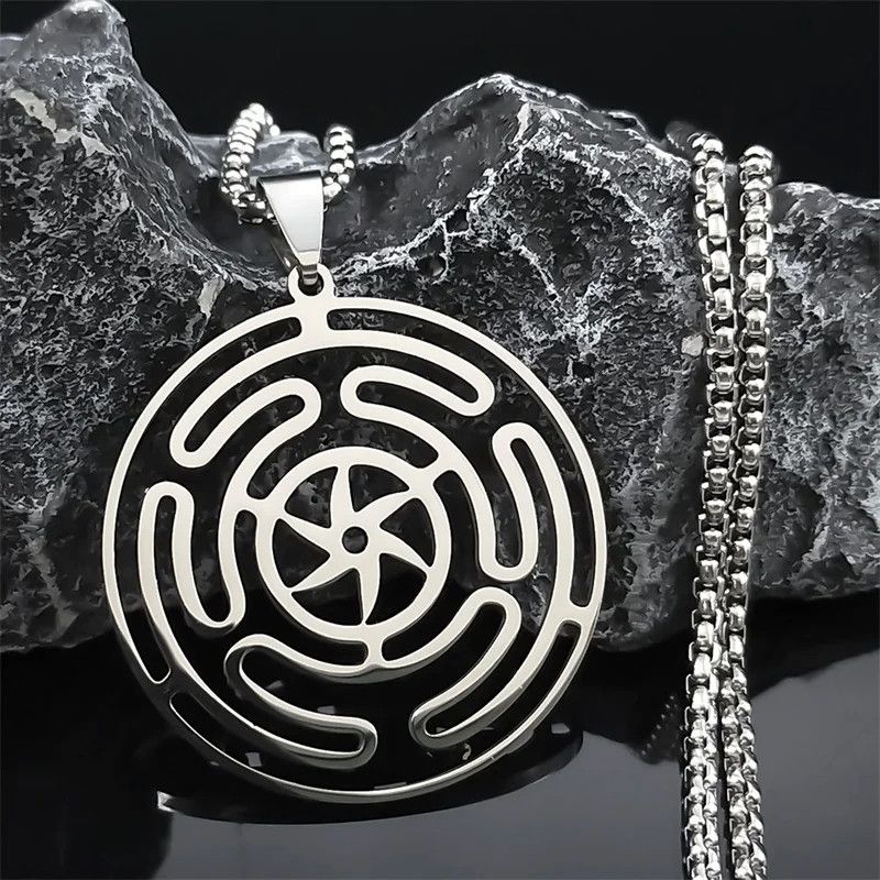 Jewelry Strophalos Hecate Magic Symbol Pendant Emblem Talisman Size ONE SIZE - 1 Thumbnail
