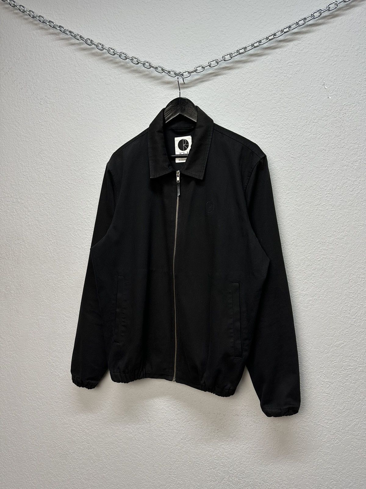 Polar Skate Co. × Vintage Vintage Polar Skate Bomber Jacket Cotton Black Y2K Archival Size US M / EU 48-50 / 2 - 6 Thumbnail