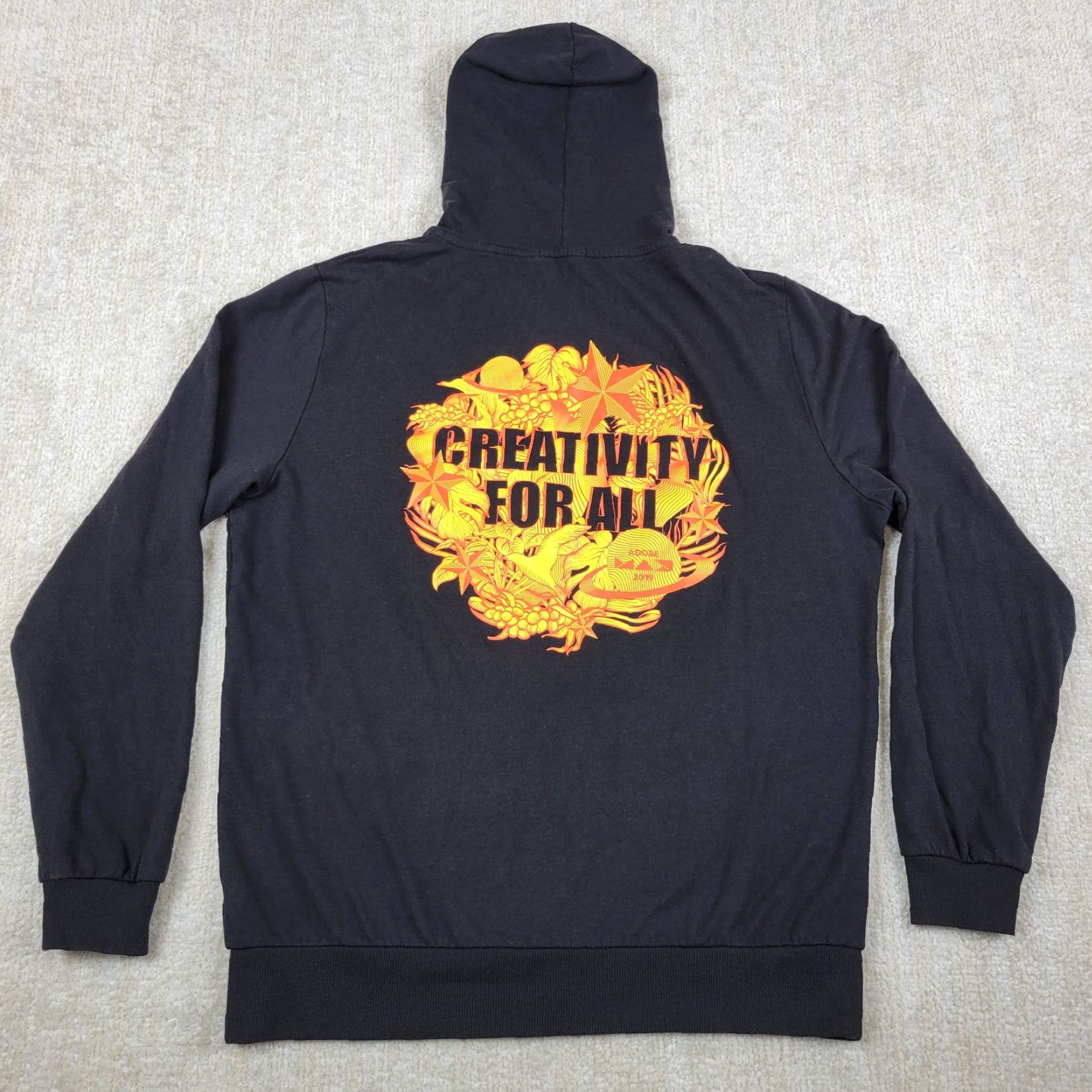 Marine Layer Marine Layer Hoodie Sweatshirt Mens L Black Full Zip Cotton Blend Hooded Sweater Size US M / EU 48-50 / 2 - 2 Thumbnail