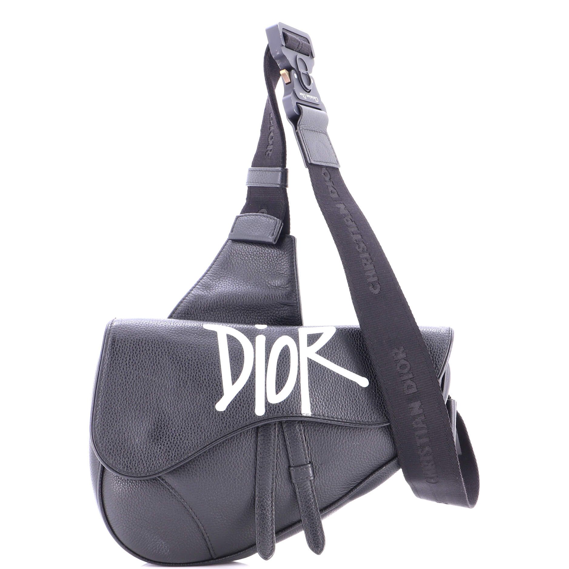 Dior Shawn Stussy Saddle Crossbody Bag Size ONE SIZE - 1 Thumbnail