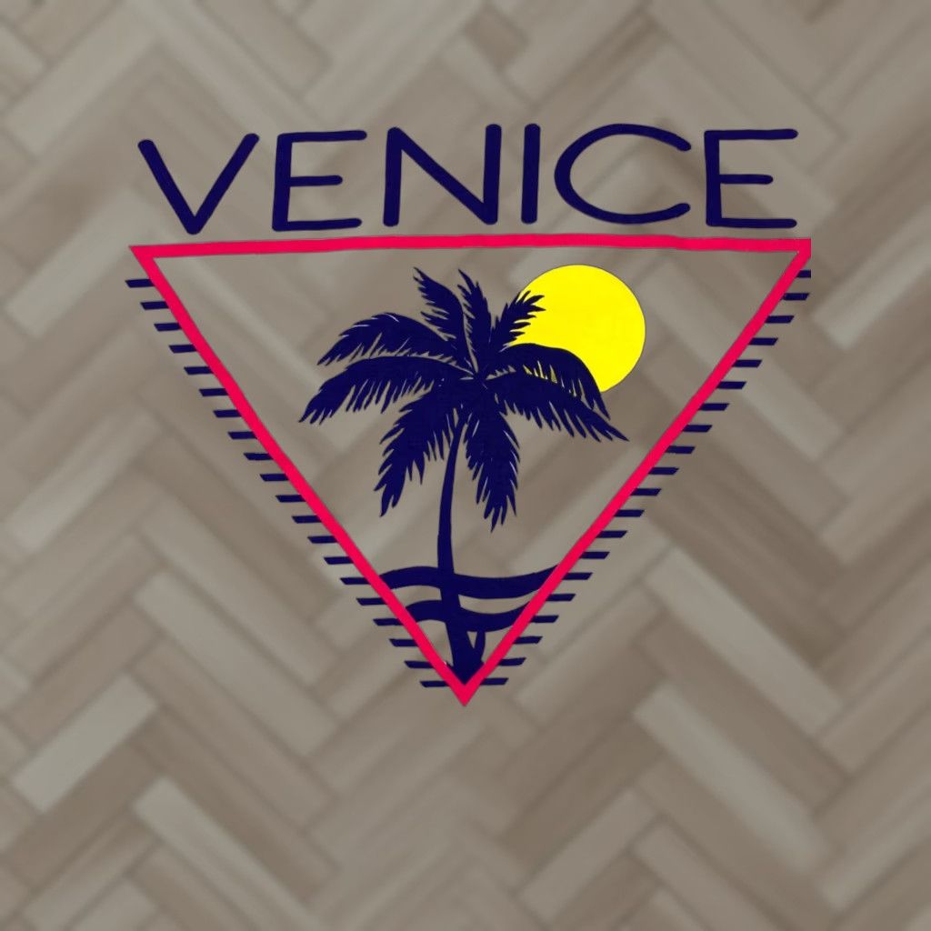 Vintage Fresh Vibes T-Shirt Men S Light Blue Venice Short Sleeve Crew Neck Graphic Print Vintage No Sunset Beach Casual Size US S / EU 44-46 / 1 - 1 Thumbnail