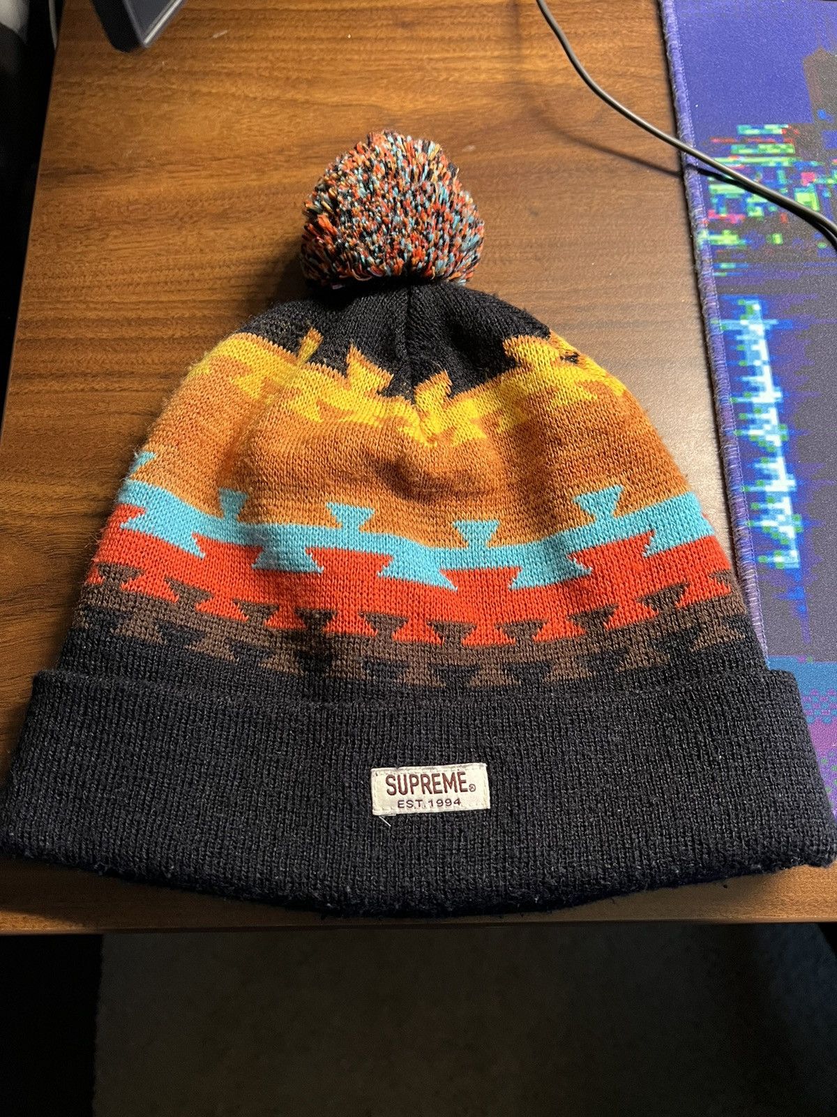 Supreme Supreme Santa Fe Beanie (FW11) Size ONE SIZE - 1 Thumbnail
