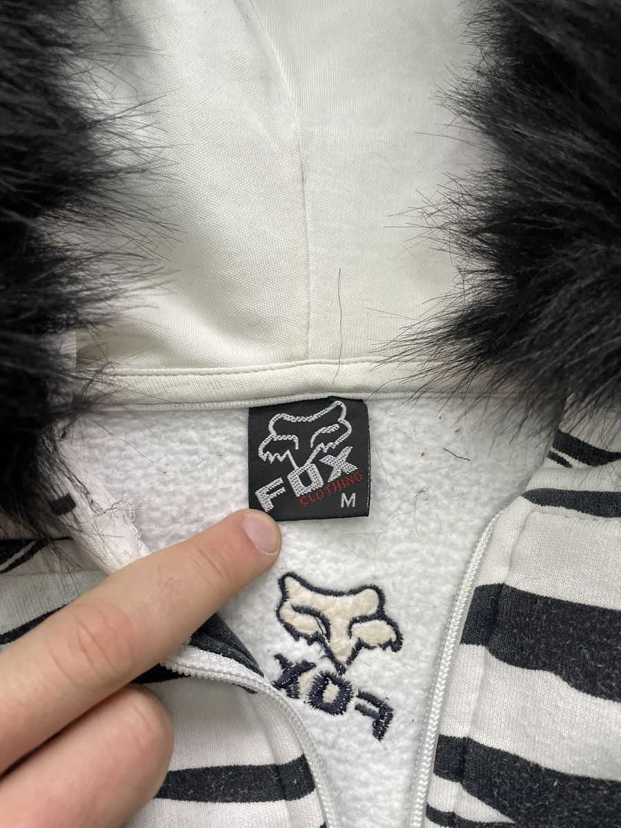 If Six Was Nine Rare fur hood Fox overprint japanese jacket hoodie y2k Size US M / EU 48-50 / 2 - 3 Thumbnail