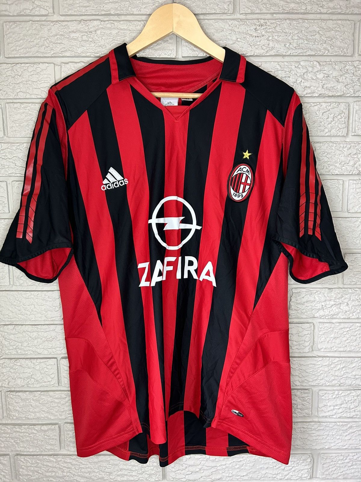 Vintage Soccer Jersey Ac Milan | Grailed