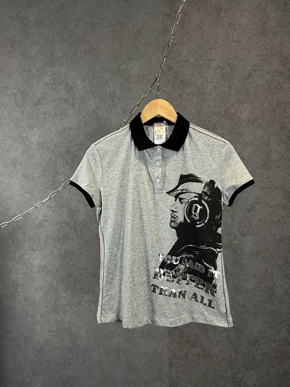 John Galliano John Galliano designer polo tee Size S / US 4 / IT 40 - 1 Thumbnail