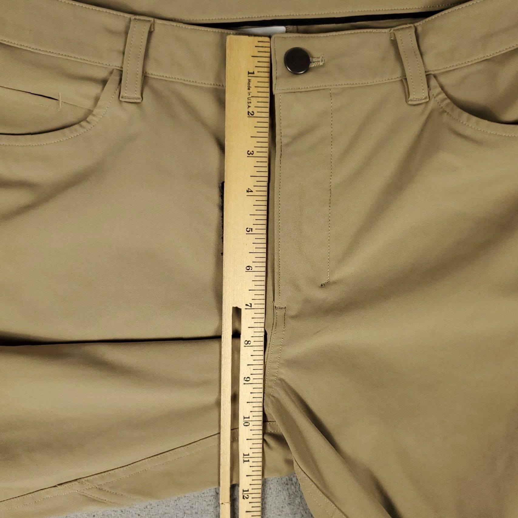 Lululemon Pants Mens 36x32 Beige 5 Pocket Chino Trousers