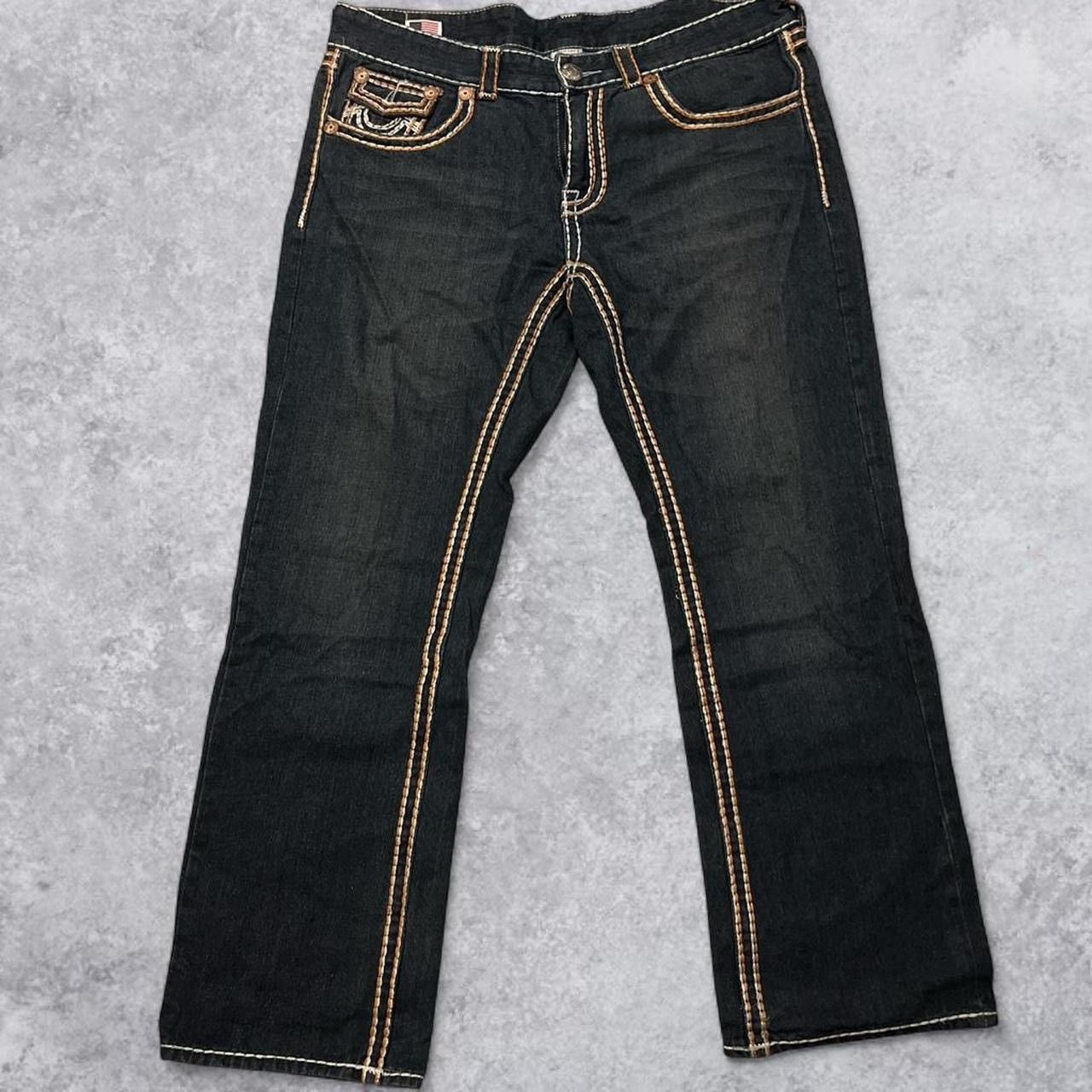 True Religion Vintage True Religion Billy Super T Flap Jeans Size US 38 / EU 54 - 2 Thumbnail