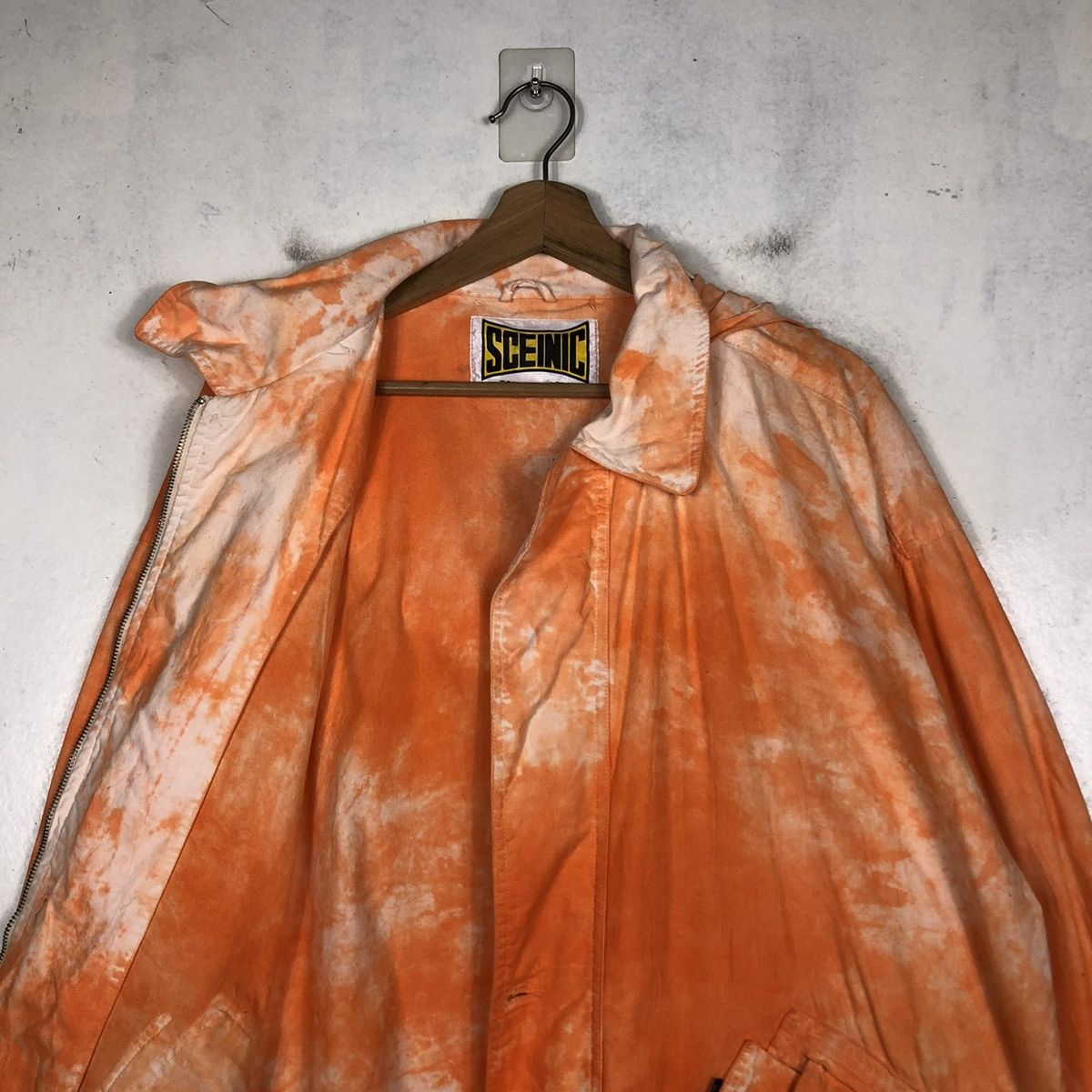 Japanese Brand 📌VINTAGE ACID WASH HUNTING JACKET SCEINIC WILD ISSEY MIYAKE Size US L / EU 52-54 / 3 - 14 Thumbnail