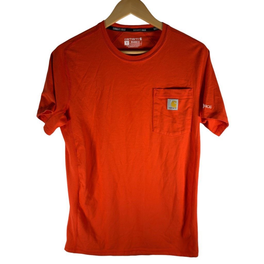 Orange carhartt shirt best sale