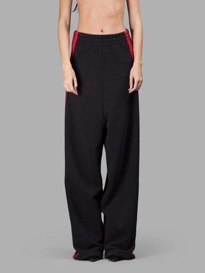 Vetements AW17 Vetements Side Stripe Wide Zip Sweatpants Red Size US 29 - 4 Thumbnail
