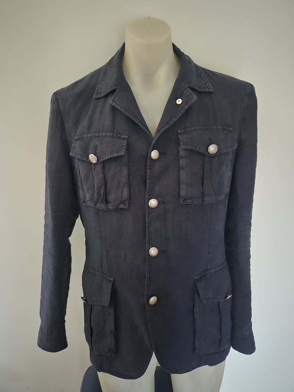 L.B.M. 1911 L.B.M. 1911 Sahara linen blazer jacket Size US M / EU 48-50 / 2 - 1 Thumbnail