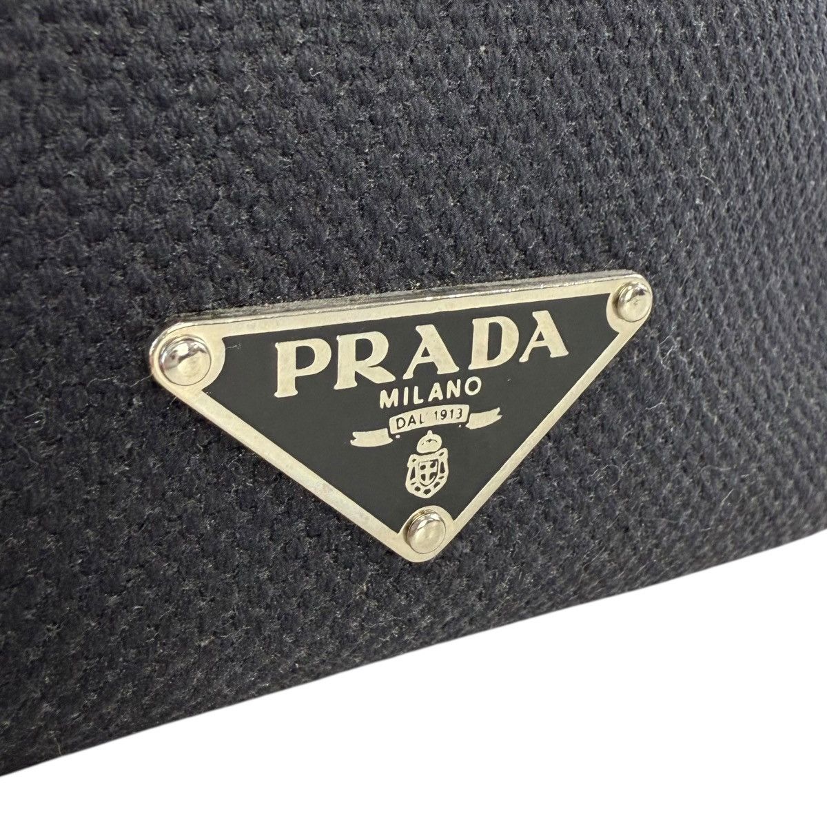 Prada Prada Canvas Flap Shoulder Bag Size ONE SIZE - 9 Thumbnail