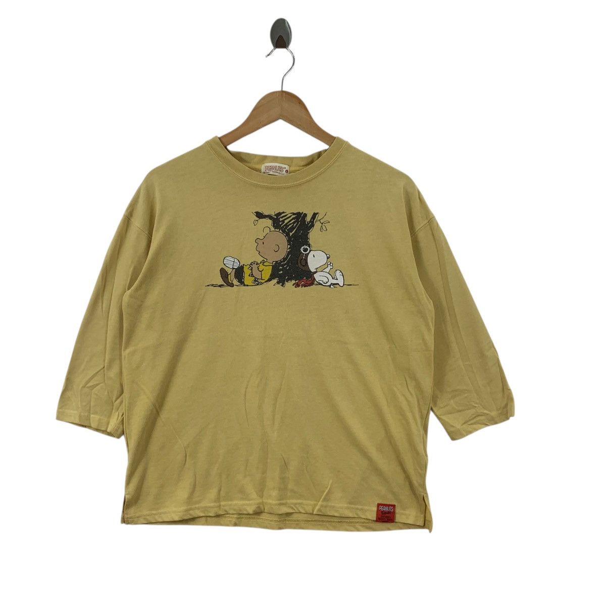 Peanuts Vintage PEANUTS SNOOPY WOODSTOCK Comic Strip Baggy Tee Size L / US 10 / IT 46 - 4 Thumbnail