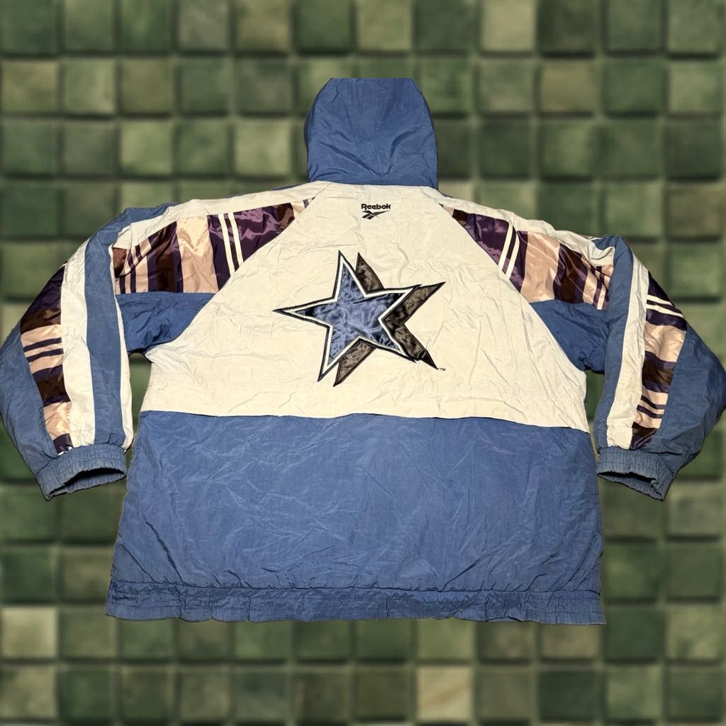 Reebok VINTAGE Nike 90s Dallas Cowboys Reebok Pro Line Puffer Jacket NFL Blue 2XL XXL Mens Size US XXL / EU 58 / 5 - 1 Thumbnail