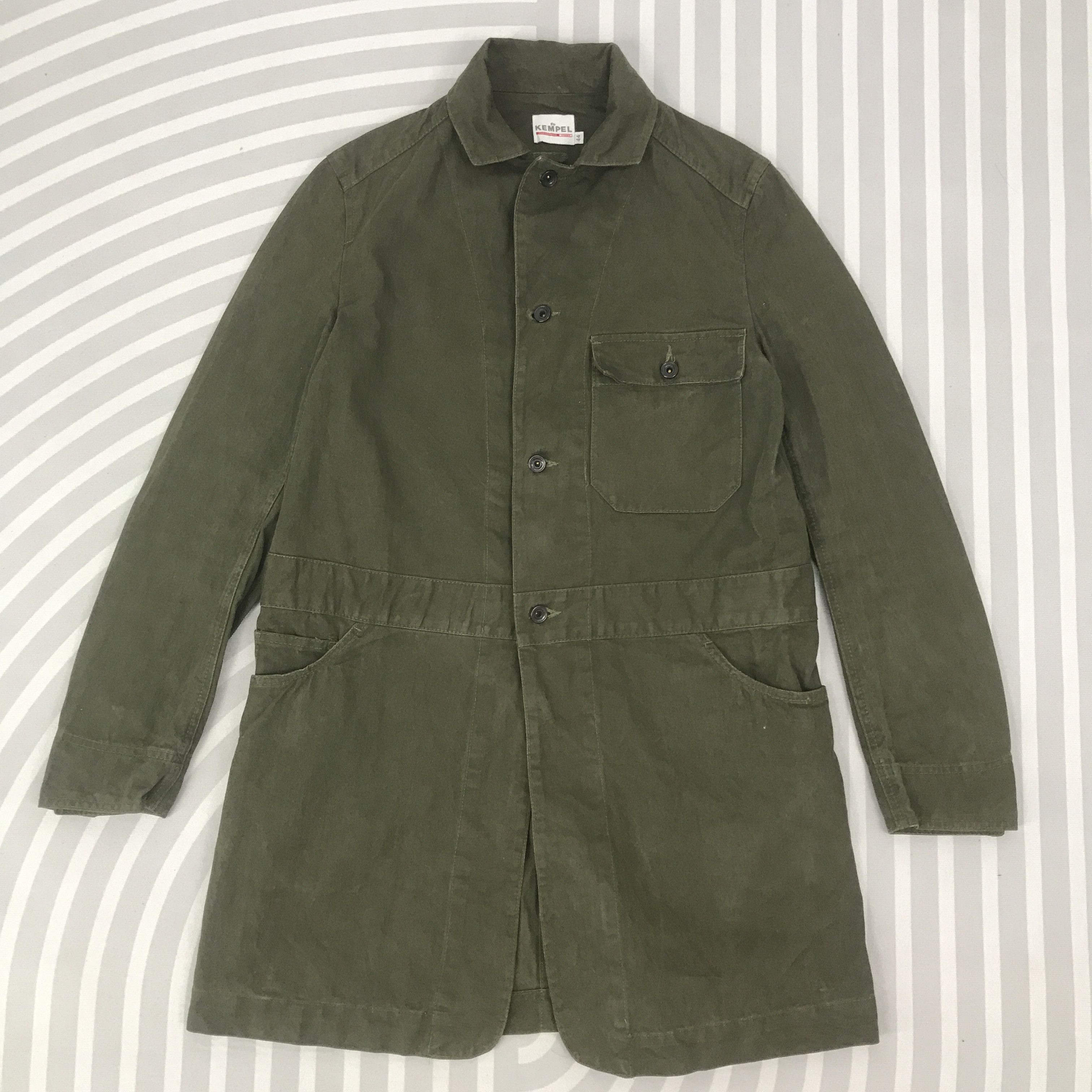 Japanese Brand × Vintage Vintage Kampel Parkas button Denim Jacket Size US M / EU 48-50 / 2 - 1 Thumbnail
