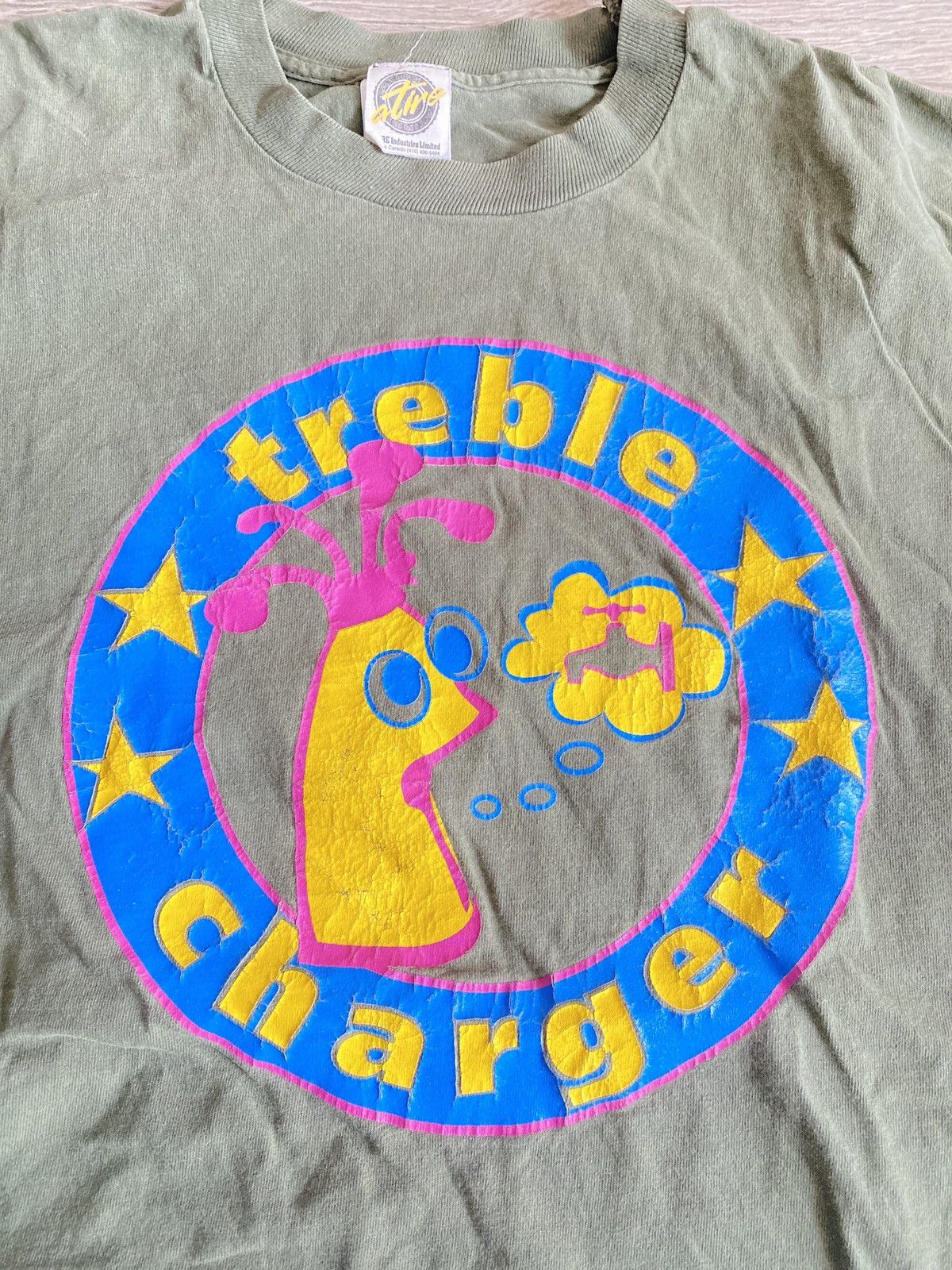 Vintage RARE “Treble Charger” Pop-Punk Band Tee Size US XL / EU 56 / 4 - 1 Thumbnail