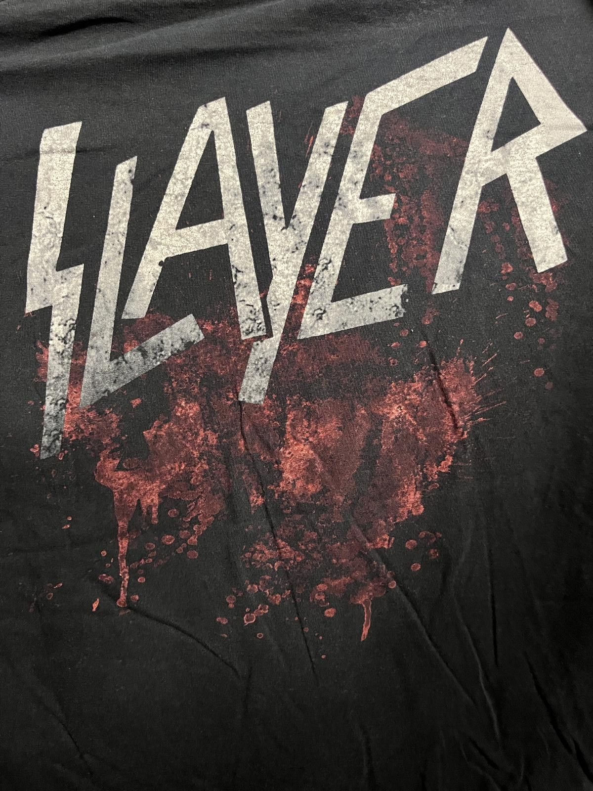 Designer Faded Slayer Tee - Slayer Eagle Soldier Official T-shirt - L Size US L / EU 52-54 / 3 - 6 Thumbnail