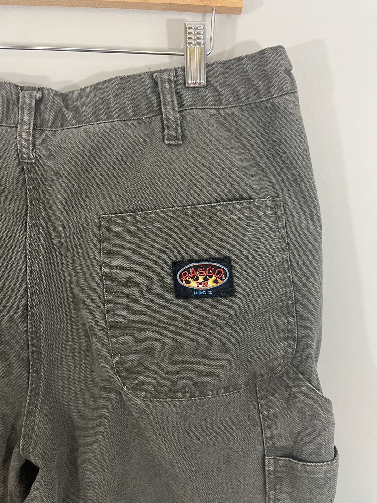 Vintage Distressed Flame Faded Carpenter Skate Pants Size US 38 / EU 54 - 12 Thumbnail