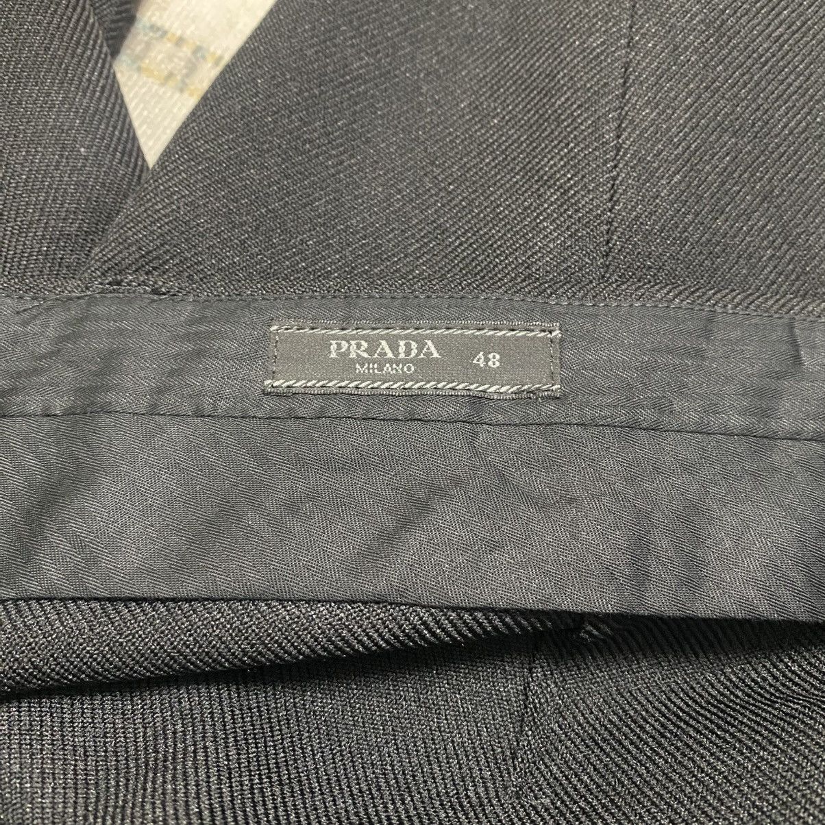Prada Fall 2019 Runway PRADA Black Trouser Size US 33 - 20 Thumbnail