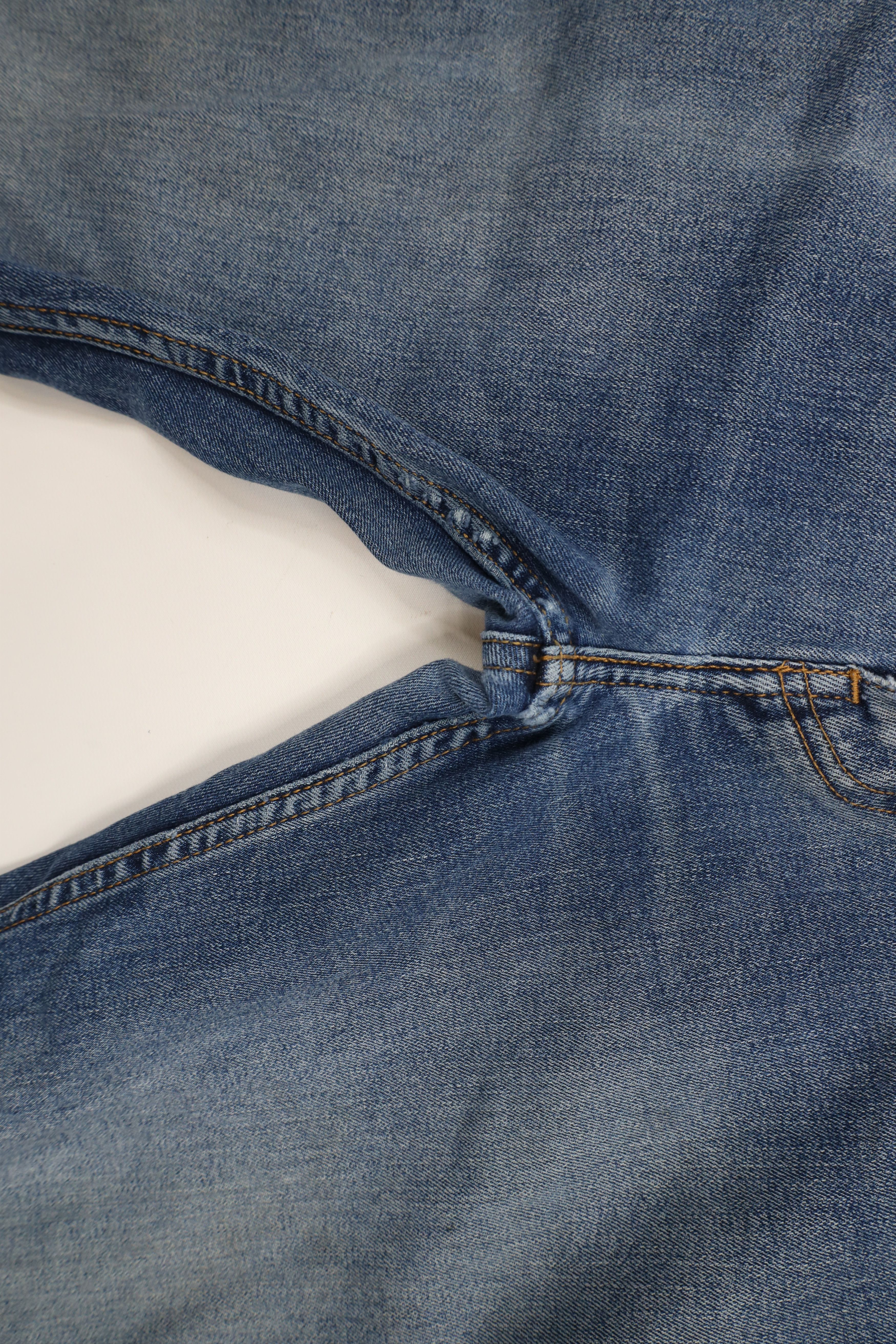 Levi's × Vintage Vintage Y2K Levis Workwear Fit Stretch Denim Jeans Blue Size US 30 / EU 46 - 8 Thumbnail